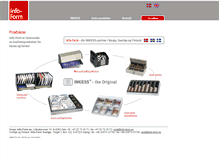 Tablet Screenshot of info-form.no